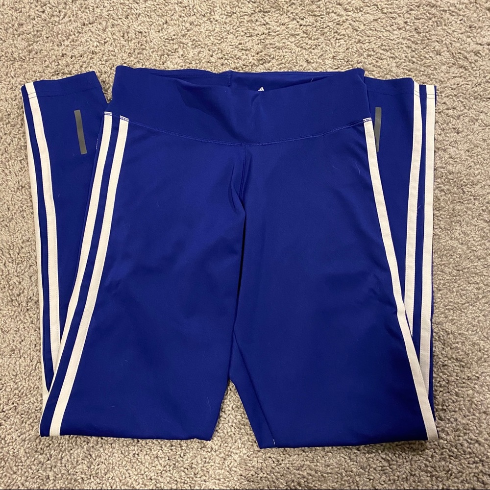 Adidas Climalite 3 Stripe Leggings